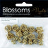 10mm & 15mm Assorted Grub Rose Flowers (available in 8 colours)